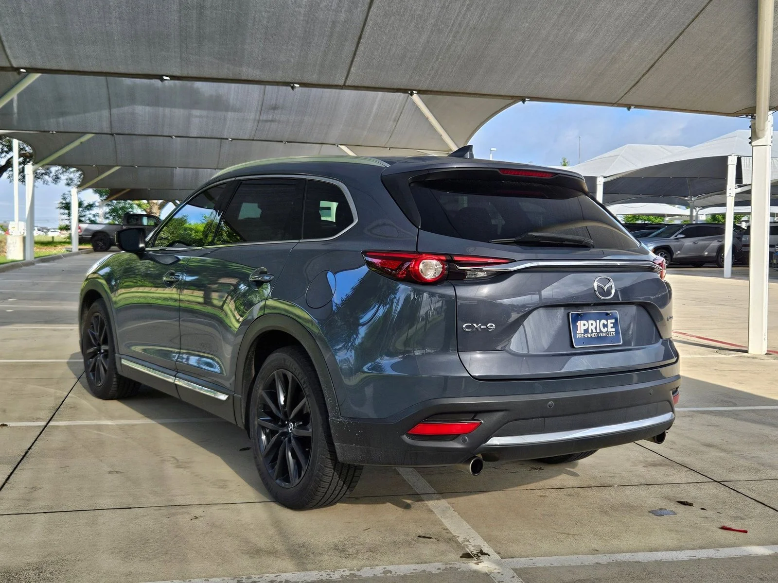Used 2021 Polymetal Gray Mazda Carbon Edition image 7