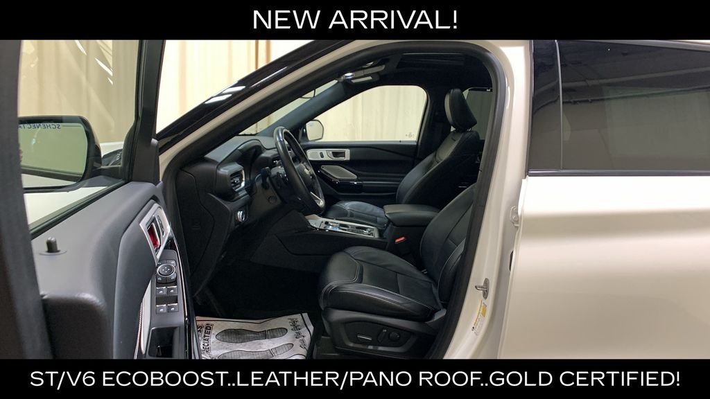 Certified Used 2022 White Metallic Ford ST image 33