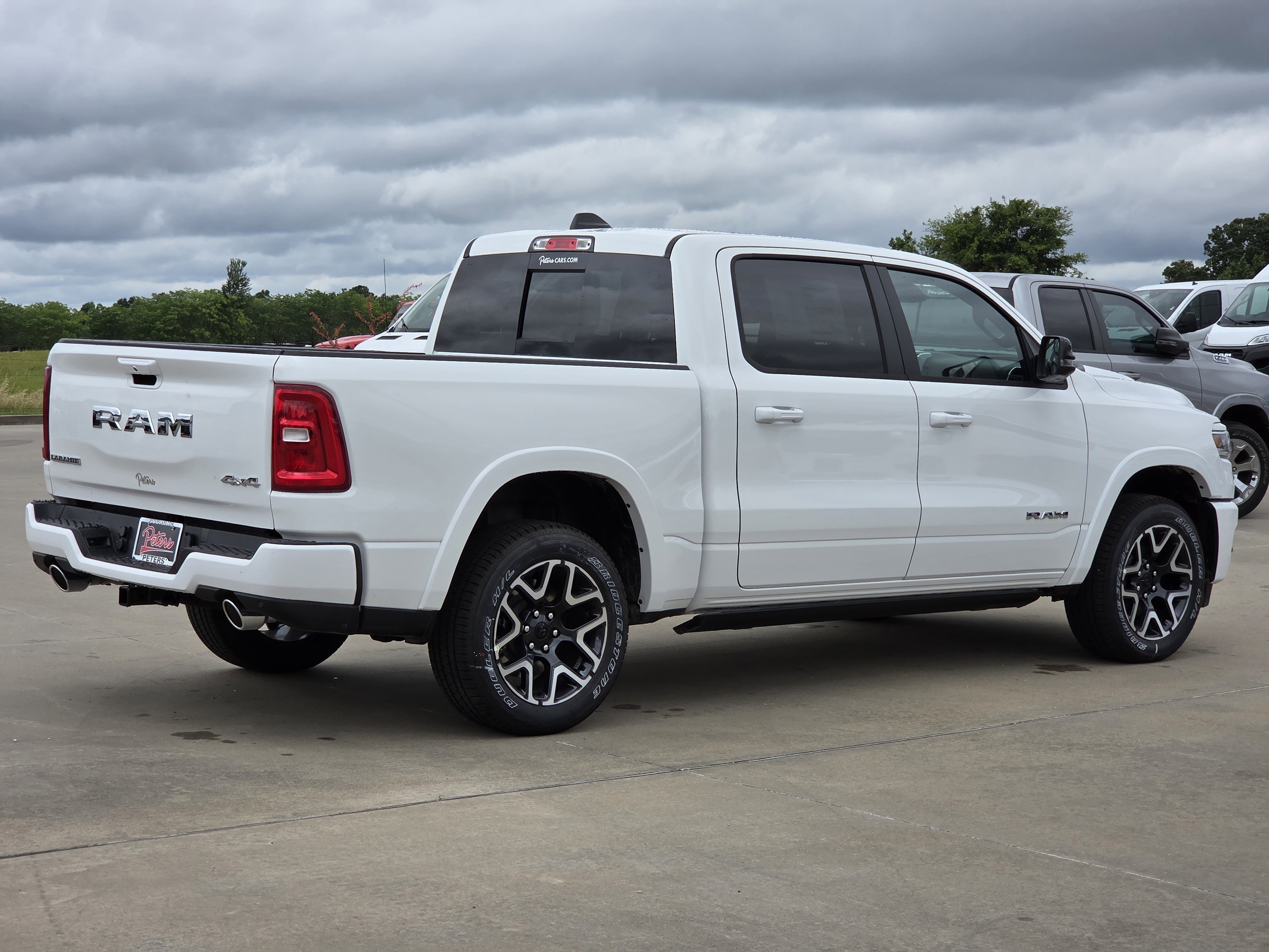 New 2026 Bright White Clearcoat Ram Laramie image 3