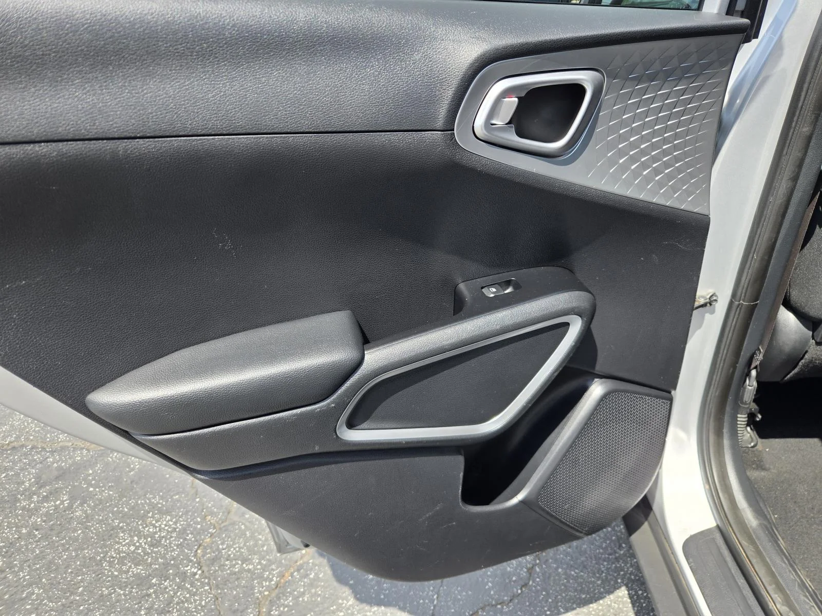Used 2020 Sparkling Silver Kia LX Manual image 22
