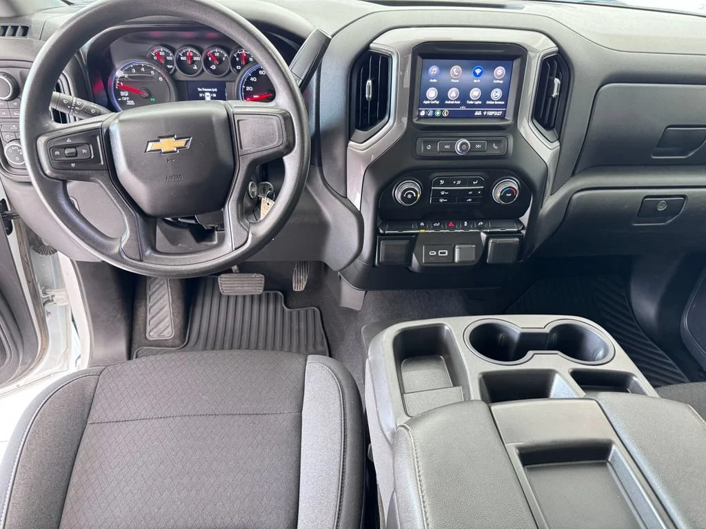 Certified Used 2021 SUMMIT WHITE Chevrolet Work Truck image 11