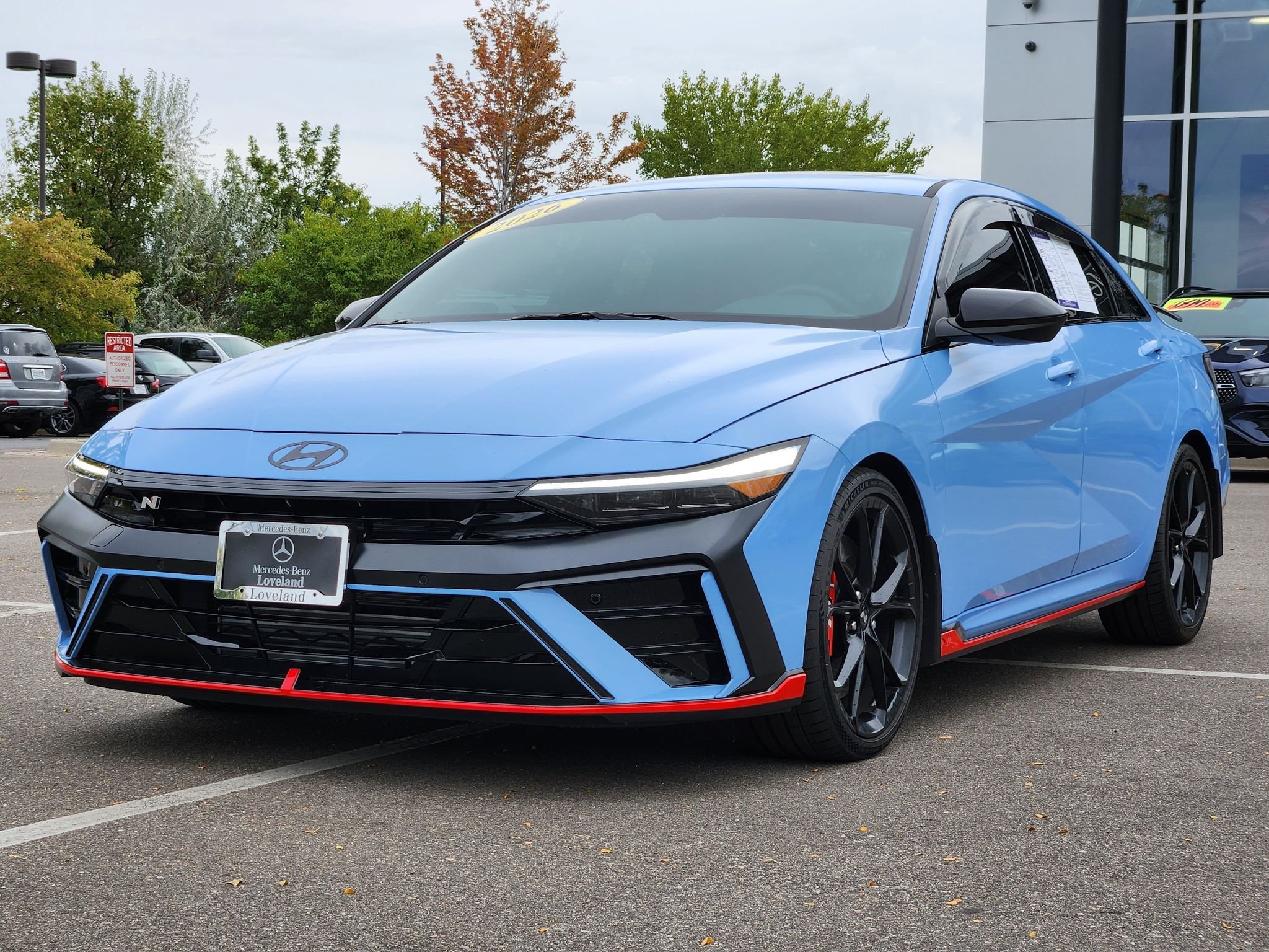 Used 2026 Performance Blue Hyundai Base image 4