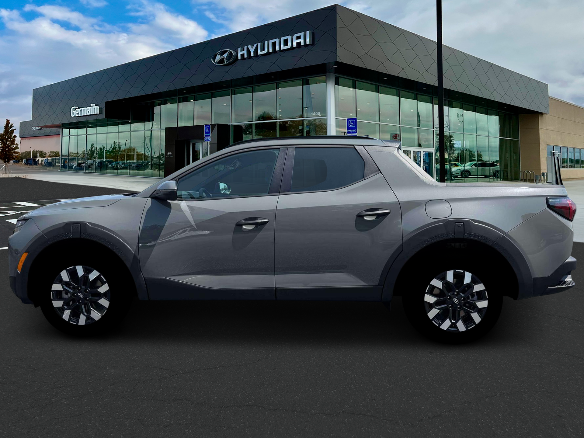 New 2026 Hampton Gray Hyundai SEL AWD image 3