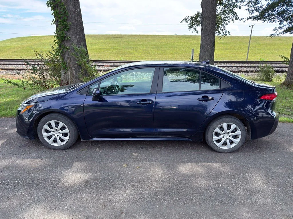 Used 2024 Blue Toyota LE image 17