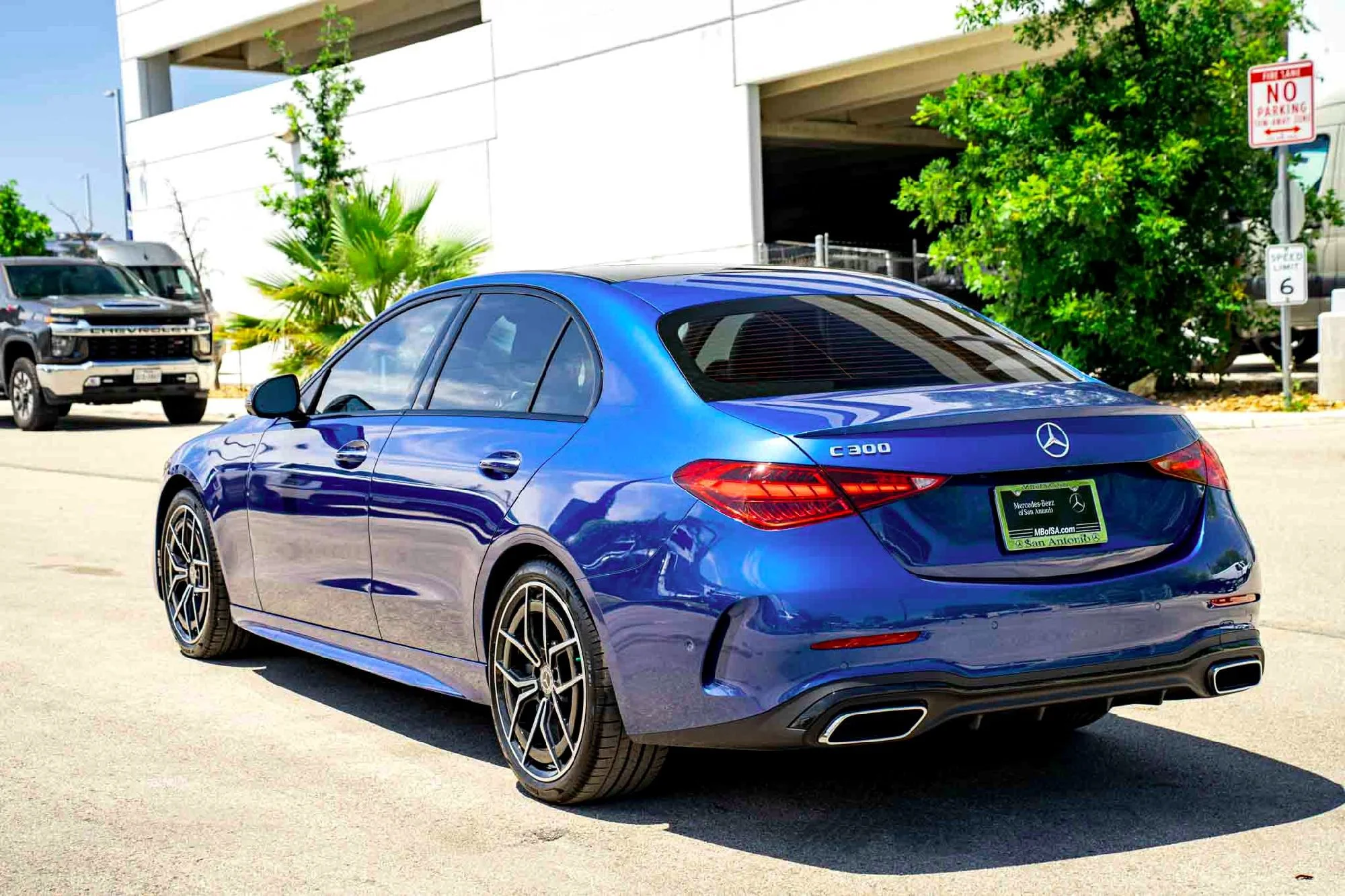 New 2026 Blue Mercedes-Benz C 300 image 5