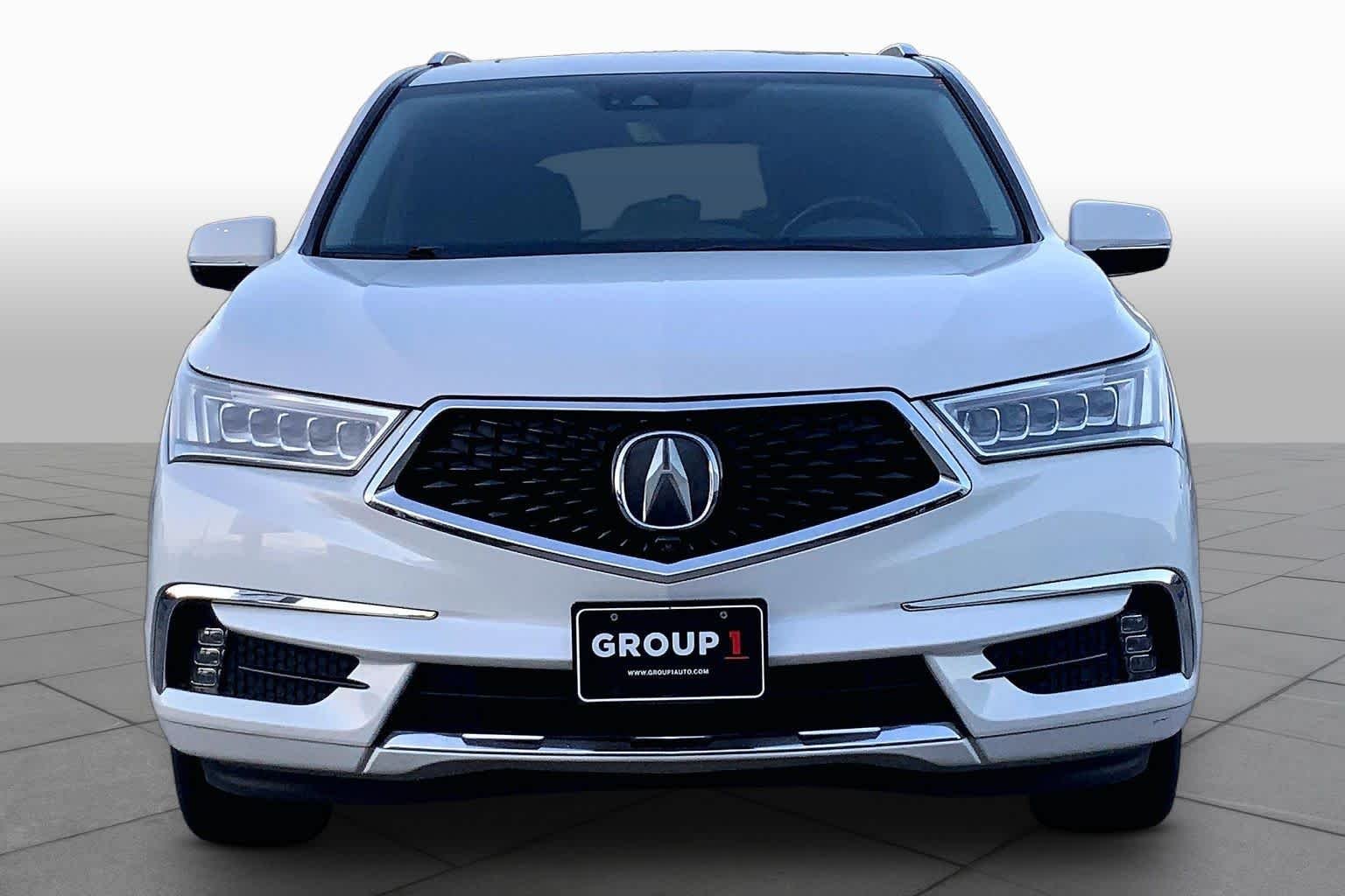 Used 2020 Platinum White Pearl Acura with Advance Package image 4