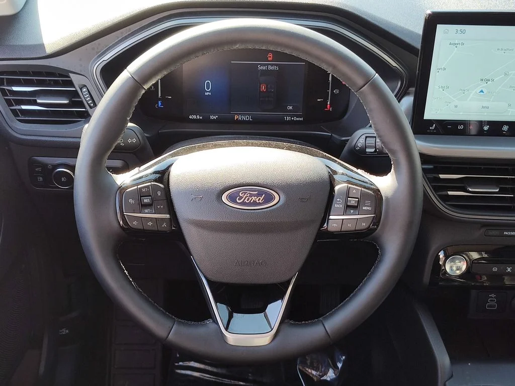 New 2025 Space Silver Metallic Ford Plug-in Hybrid image 7