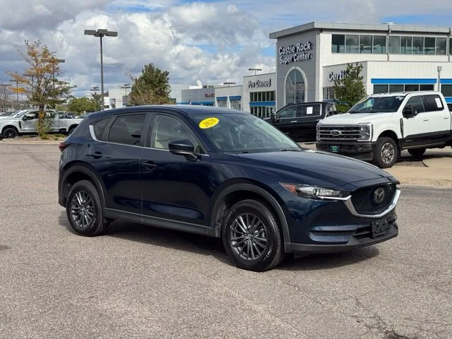 Used 2020 Blue Mazda Touring image 8