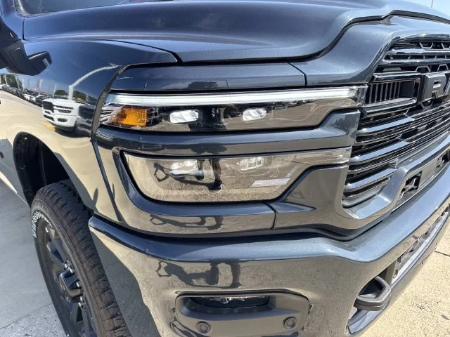 New 2027 Forged Blue Metallic Exterior Paint RAM Laramie image 2