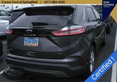 Used 2024 Carbonized Gray Metallic Ford SEL image 4