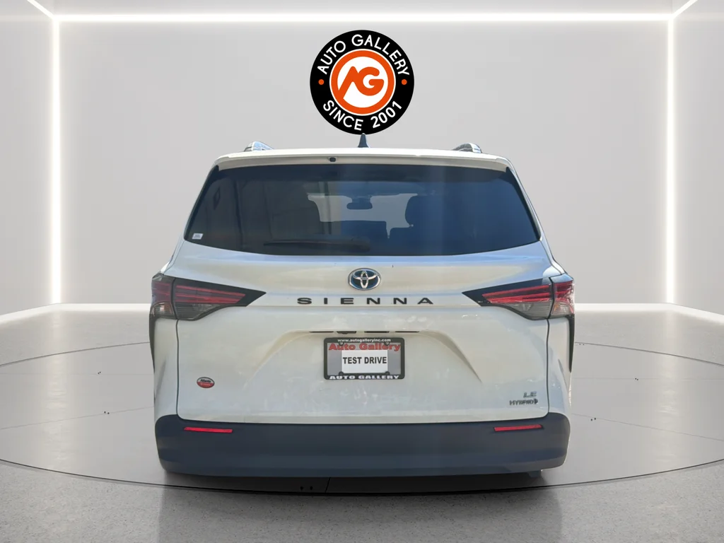 Used 2021 White Toyota LE image 6