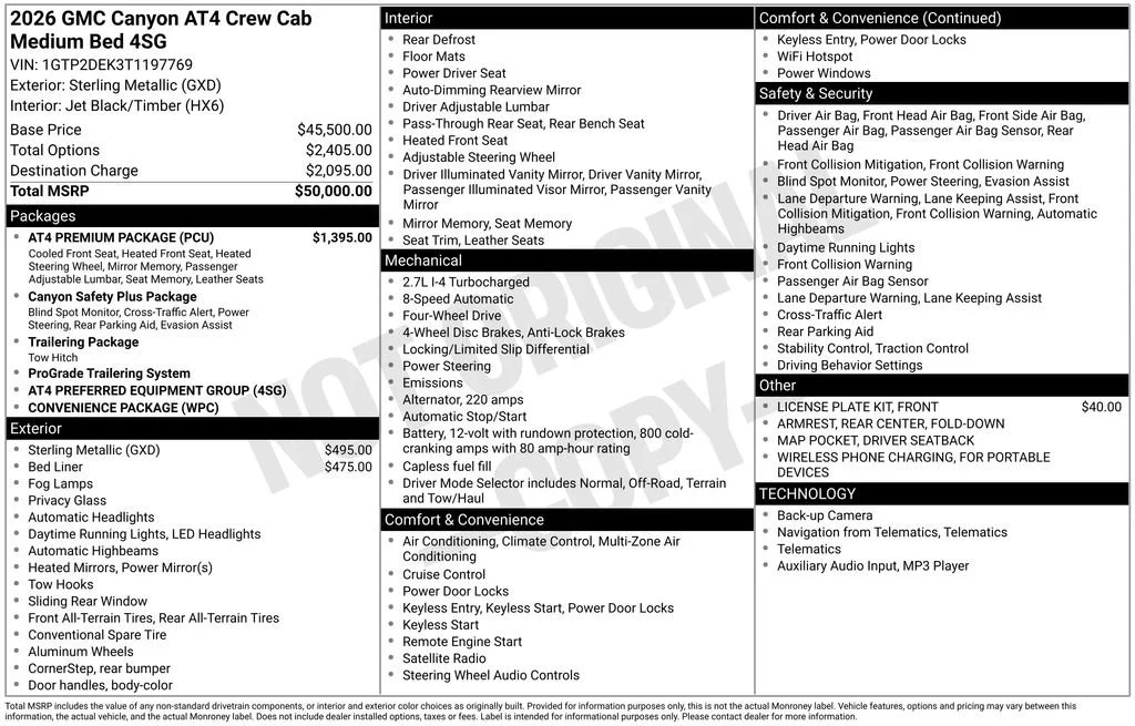 2026 GMC Canyon AT4 - Photo 5
