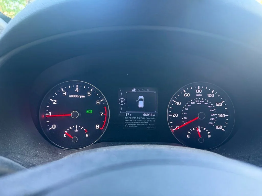 Used 2019 Black Cherry Kia EX image 20