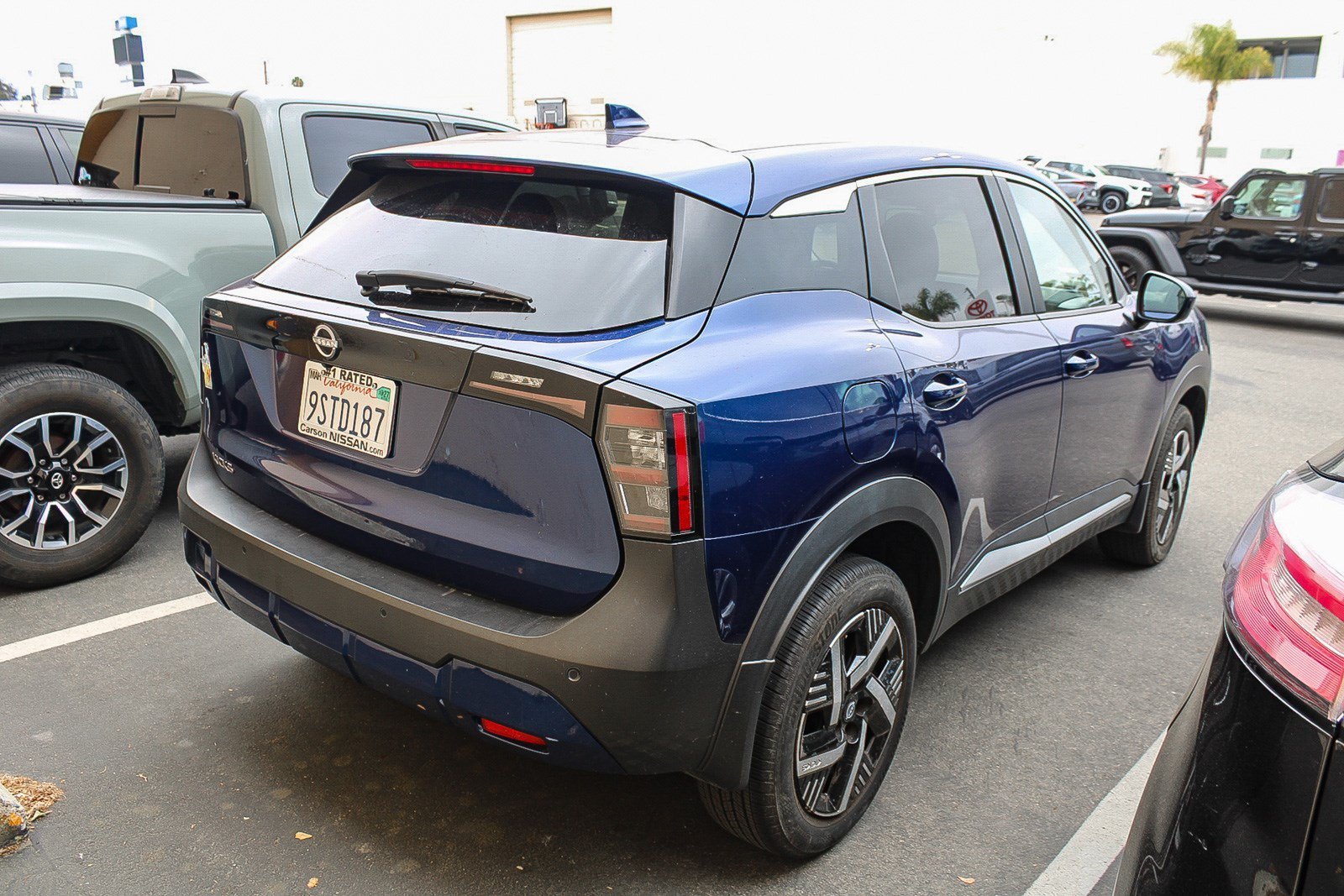 Used 2025 Deep Blue Pearl Nissan SV image 6