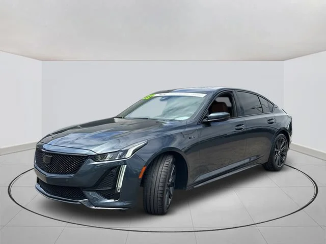 Certified Used 2022 Shadow Metallic Cadillac V-Series image 10