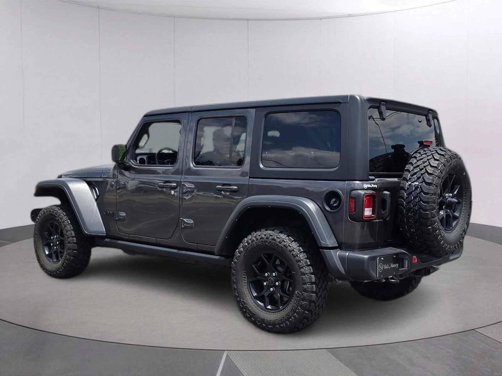Used 2025 Granite Crystal Metallic Clearcoat Jeep Willys image 7