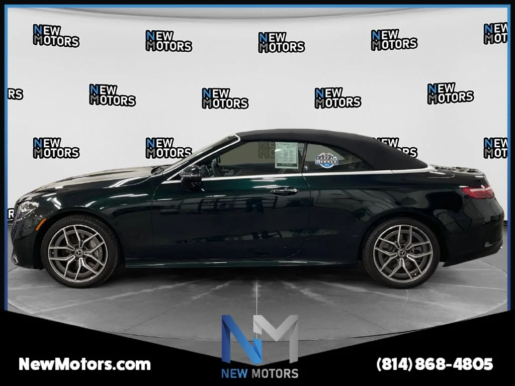 Used 2023 Emerald Green Metallic Mercedes-Benz E 450 image 2