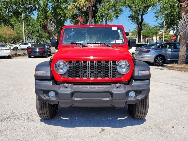 New 2025 Firecracker Red Clear-Coat Exterior Paint Jeep Sport S image 6