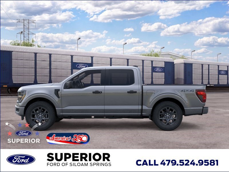 New 2026 Carbonized Gray Metallic Ford STX image 3