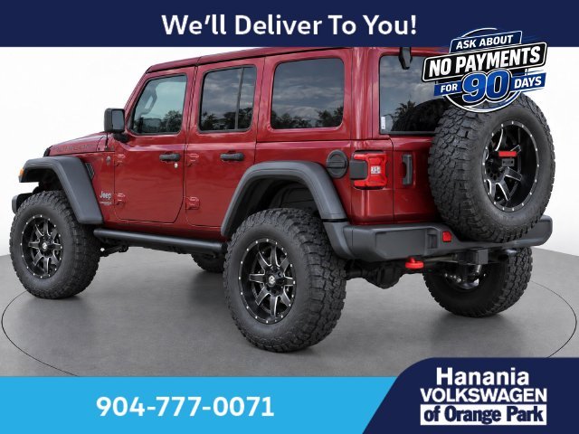 Used 2022 Red Jeep Unlimited Rubicon image 3
