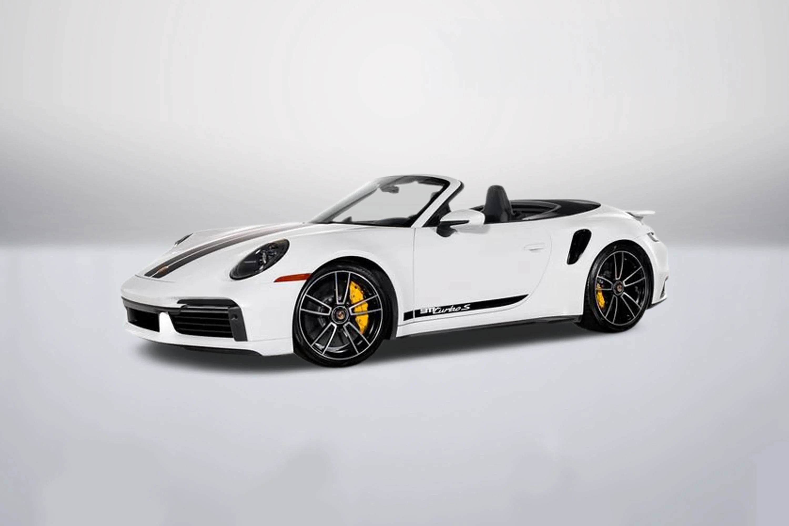 Used 2022 White Porsche Turbo S image 1