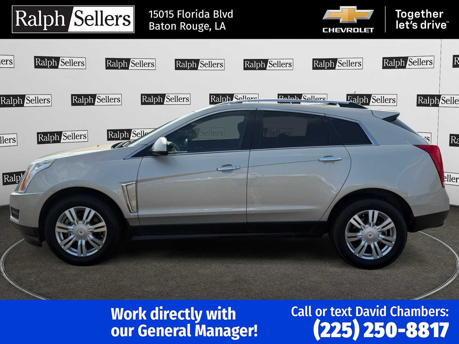 Used 2014 SILVER COAST METALLIC Cadillac Luxury Collection image 3
