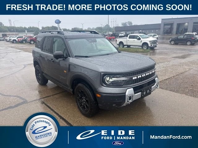 Used 2025 Gray Ford Badlands image 1