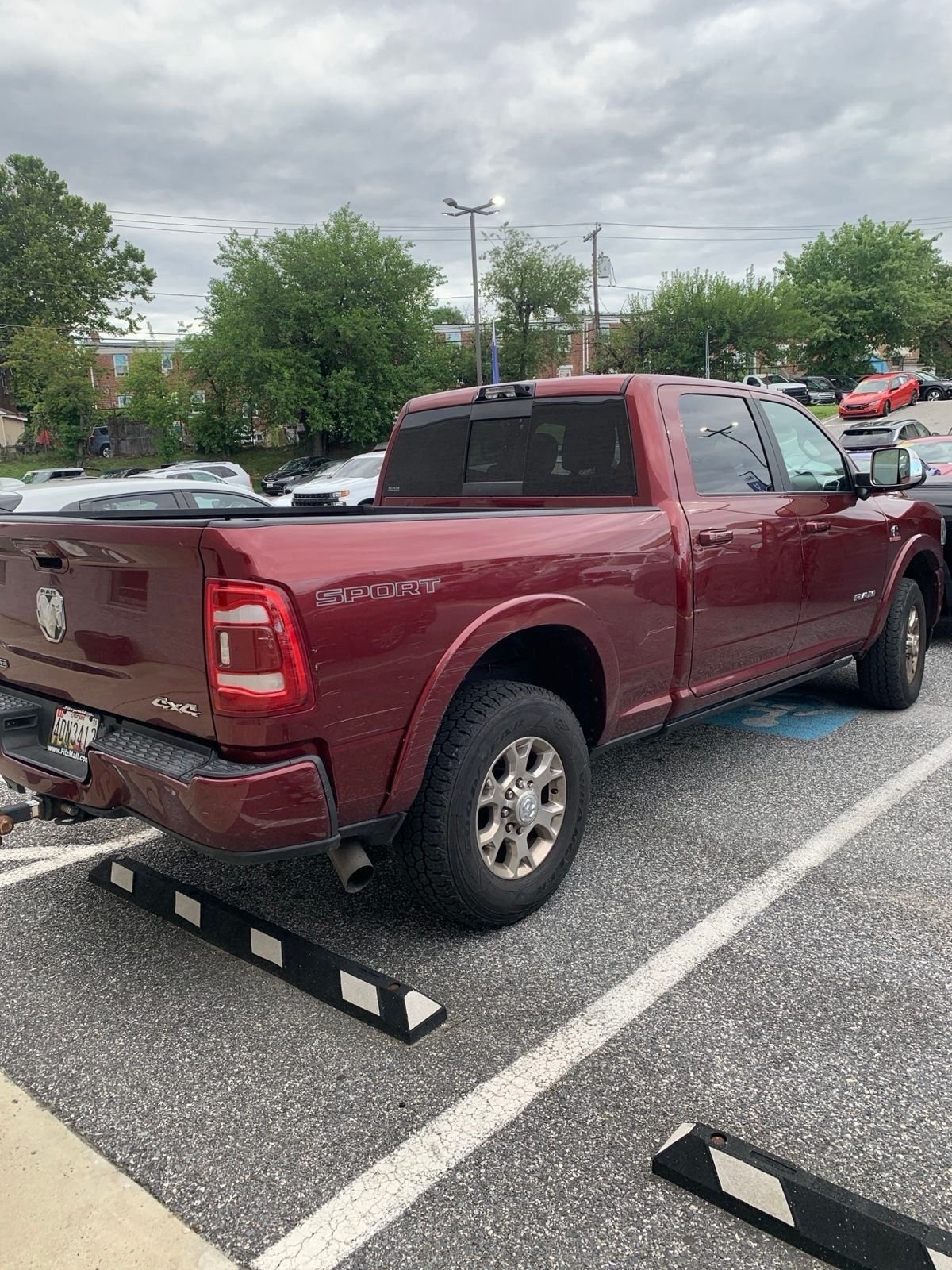 Used 2021 Red Ram Laramie image 4