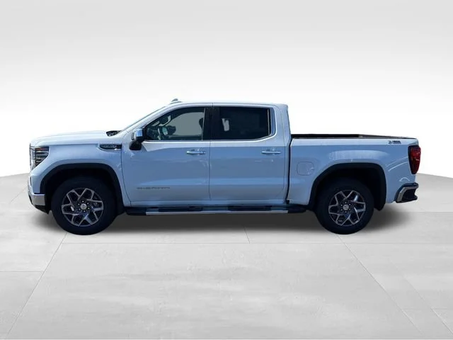 New 2026 Glacier White Tricoat GMC SLT image 2