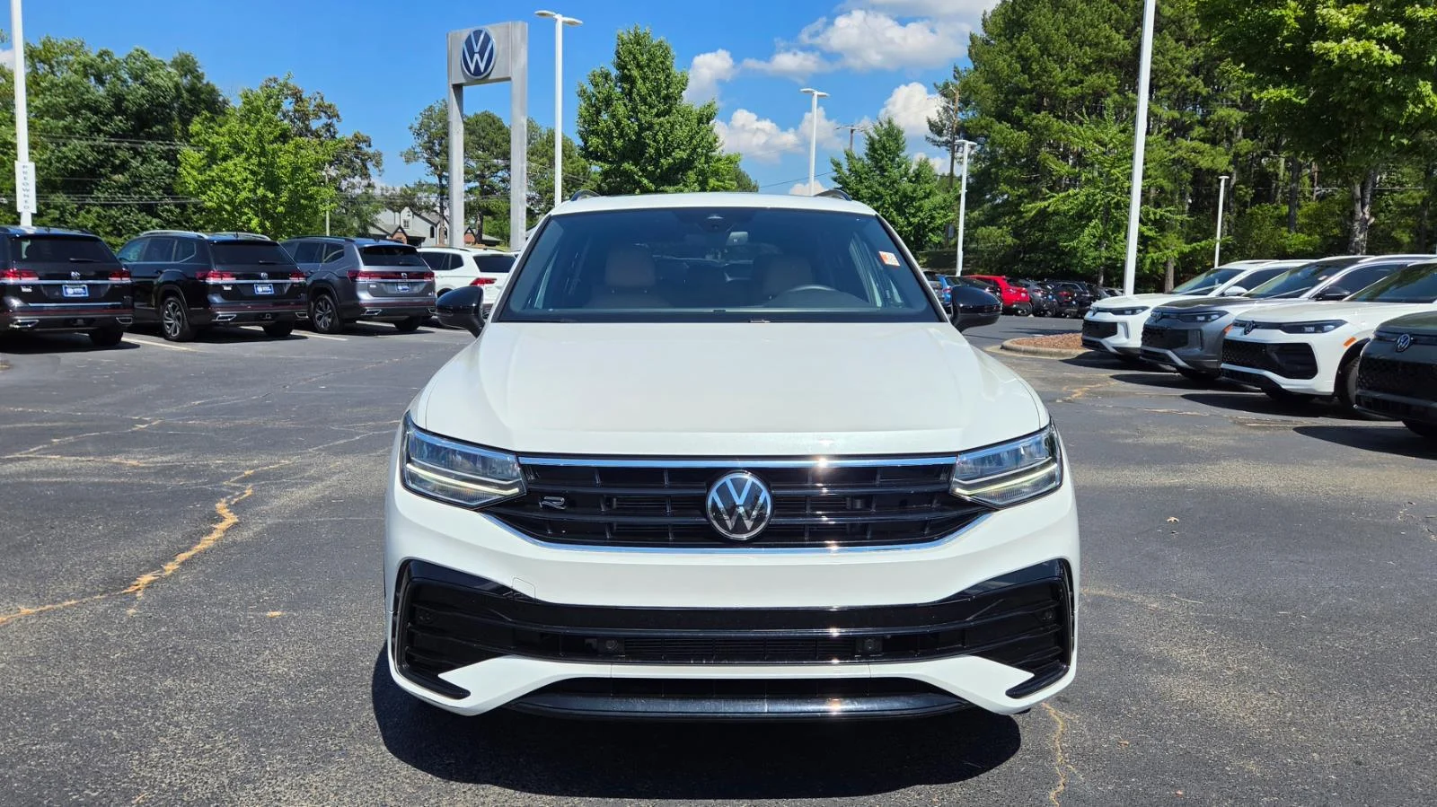 Certified Used 2023 Opal White Pearl Volkswagen SE R-Line Black image 8