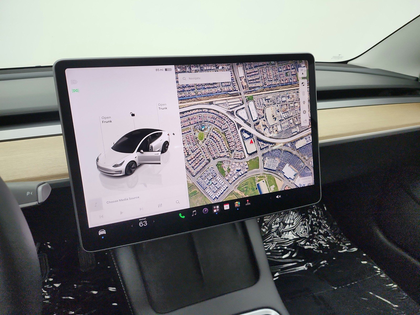 Used 2023 Pearl White Multi-Coat Tesla RWD image 10