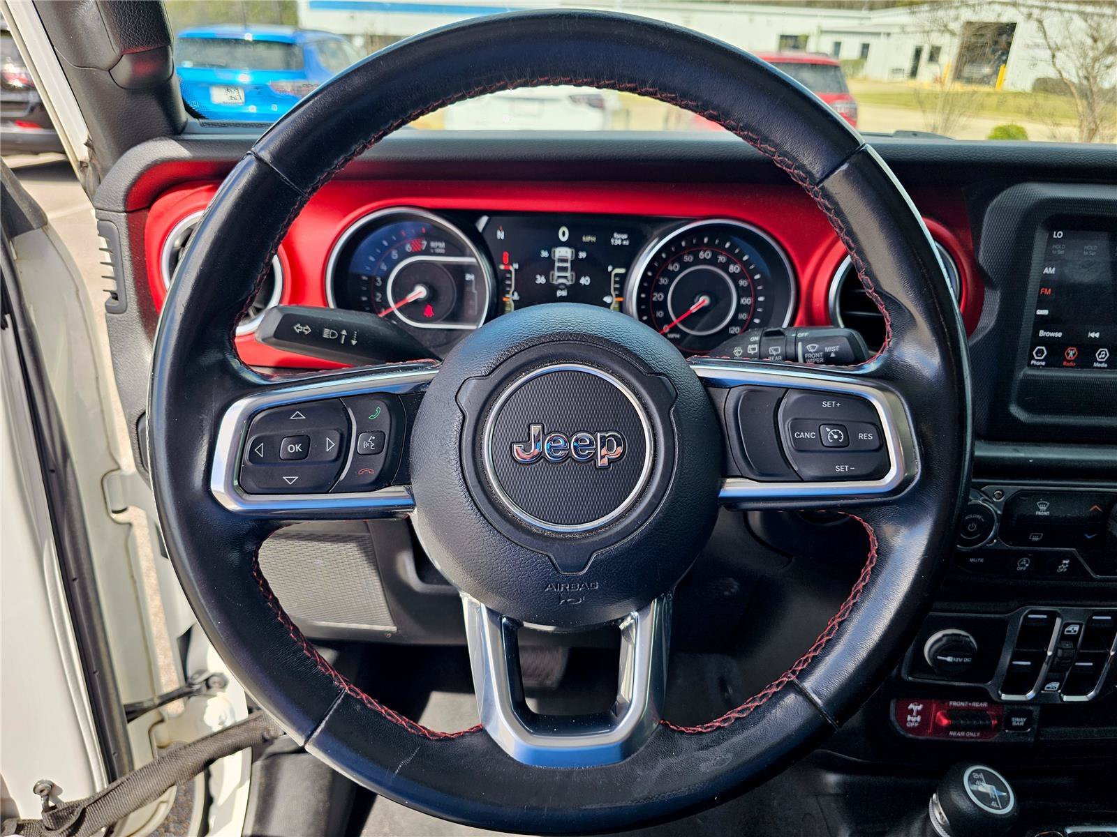 Used 2020 Bright White Clearcoat Jeep Rubicon image 20