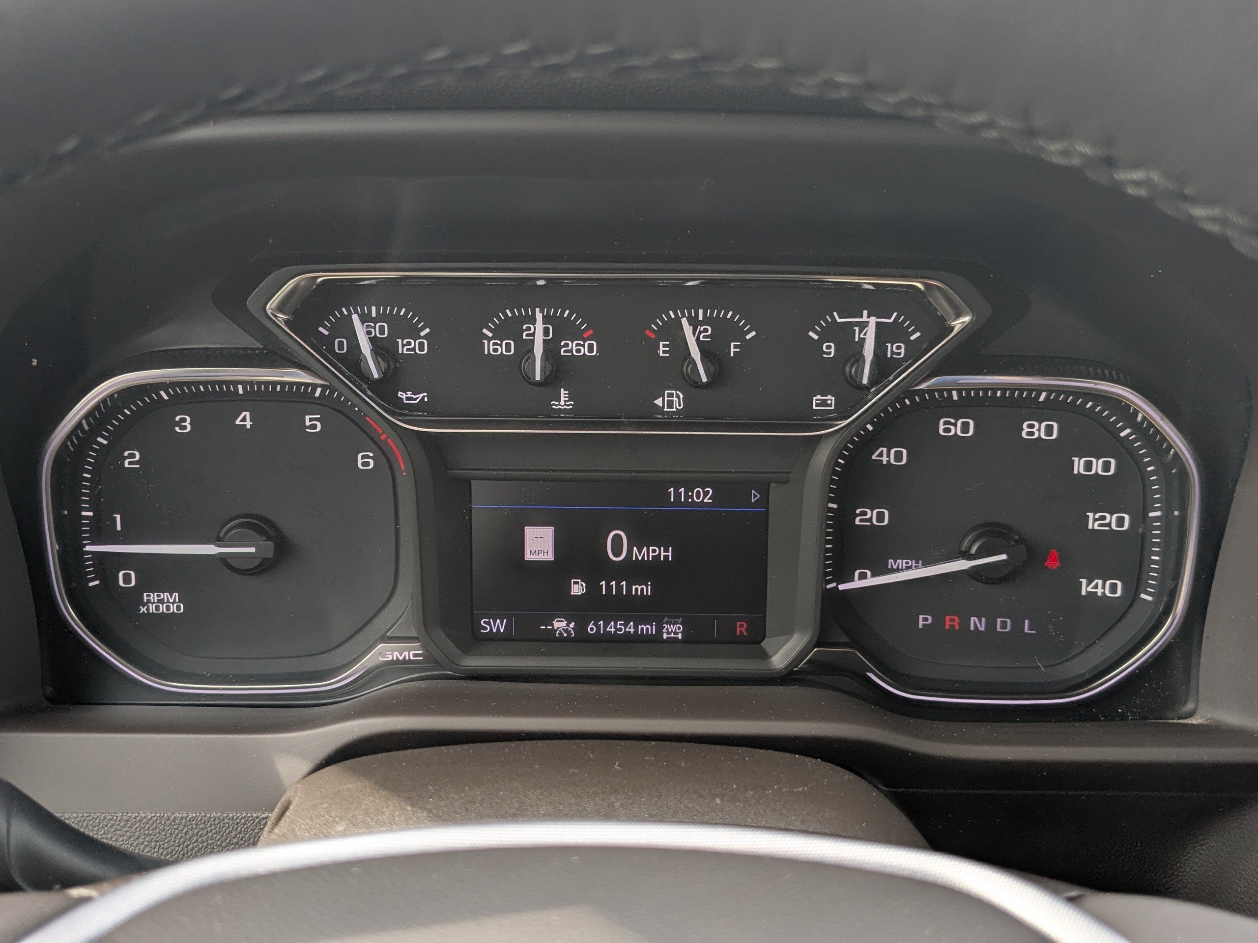 Used 2022 White Frost Tricoat GMC SLT image 29