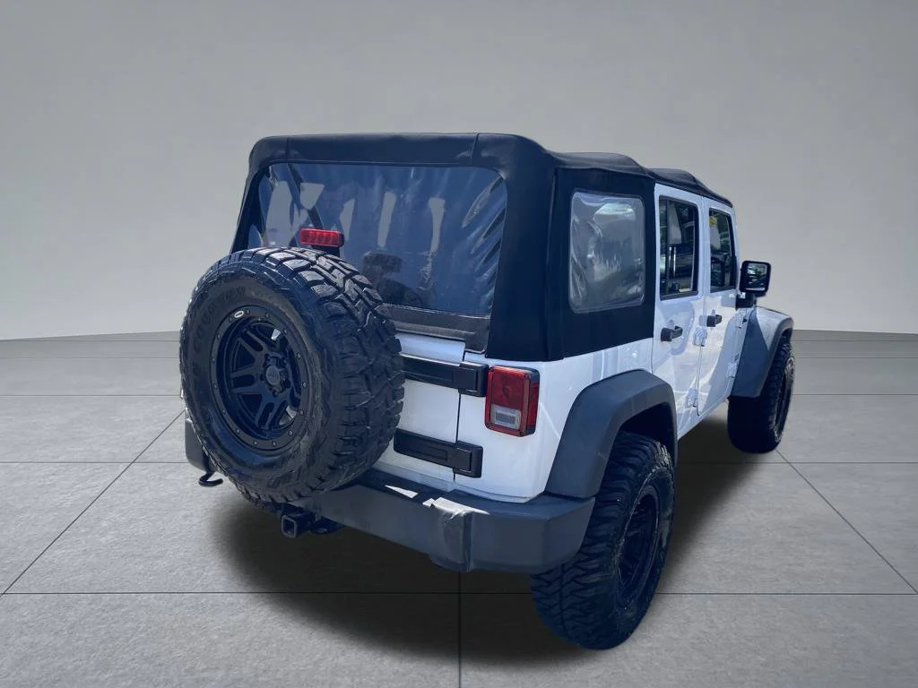 Used 2017 White Jeep Unlimited Sport image 11