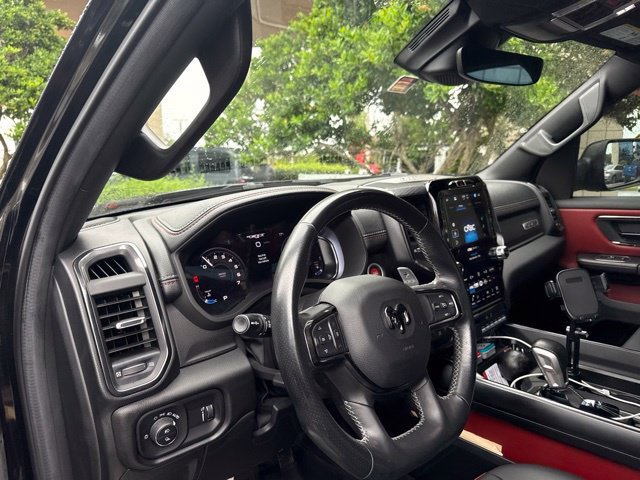 Used 2023 Diamond Black Crystal Pearlcoat Ram TRX image 9