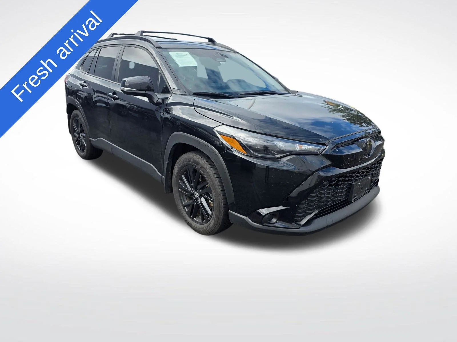 Used 2025 Jet Black Toyota Hybrid Nightshade image 1