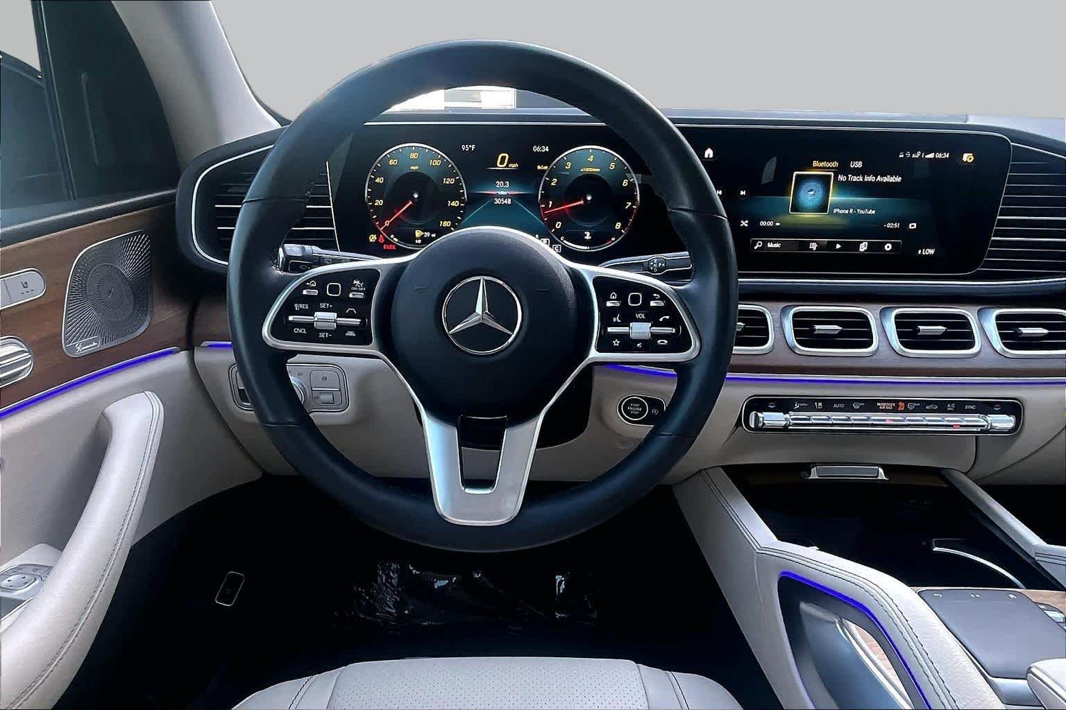 Certified Used 2022 Polar White Mercedes-Benz GLE 350 image 6