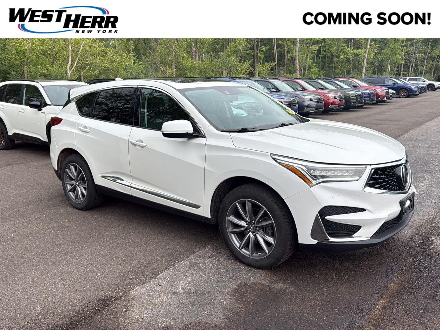 Used 2020 Platinum White Pearl Acura SH-AWD w/Tech image 1