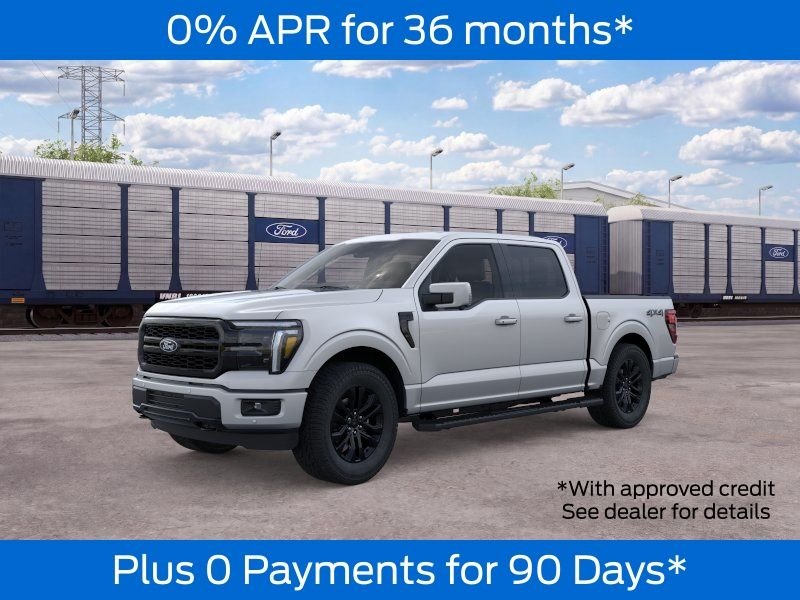 New 2026 Iconic Silver Metallic Ford Lariat image 1