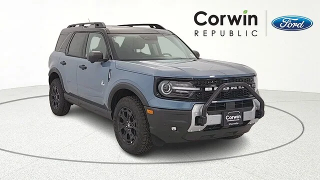 New 2025 Azure Gray Metallic Tri-Coat Ford Outer Banks® image 25