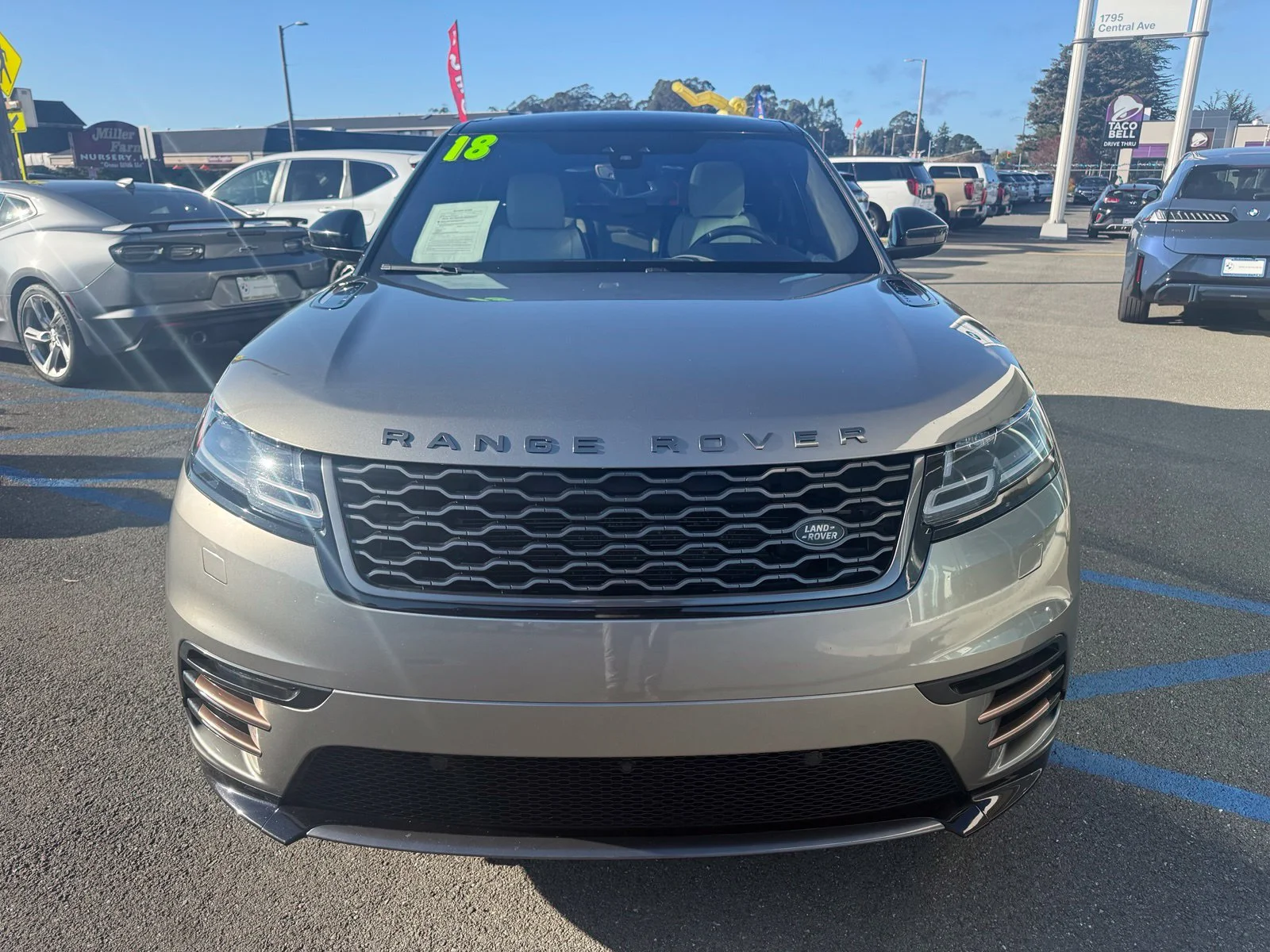 Used 2018 Land Rover Range Rover Velar SE with VIN SALYL2RV1JA707455 for sale in McKinleyville, CA