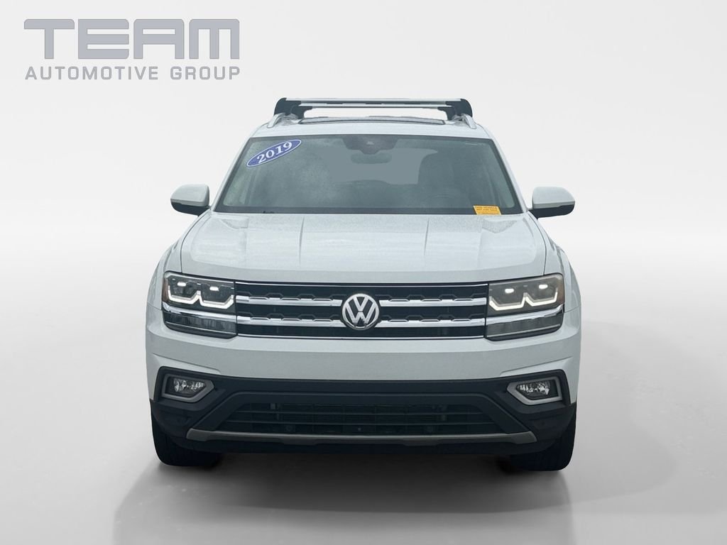 Used 2019 Volkswagen Atlas SEL Premium with VIN 1V2NR2CA3KC529518 for sale in Swansboro, NC
