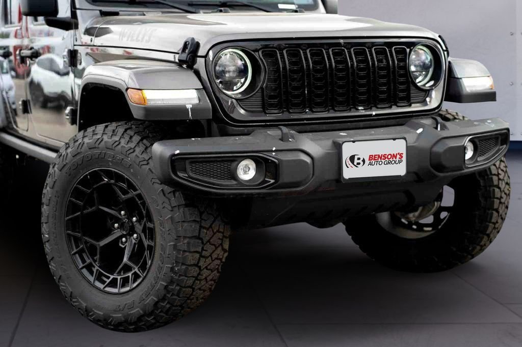 New 2024 Granite Crystal Metallic Clear-Coat Exterior Paint Jeep Willys image 3