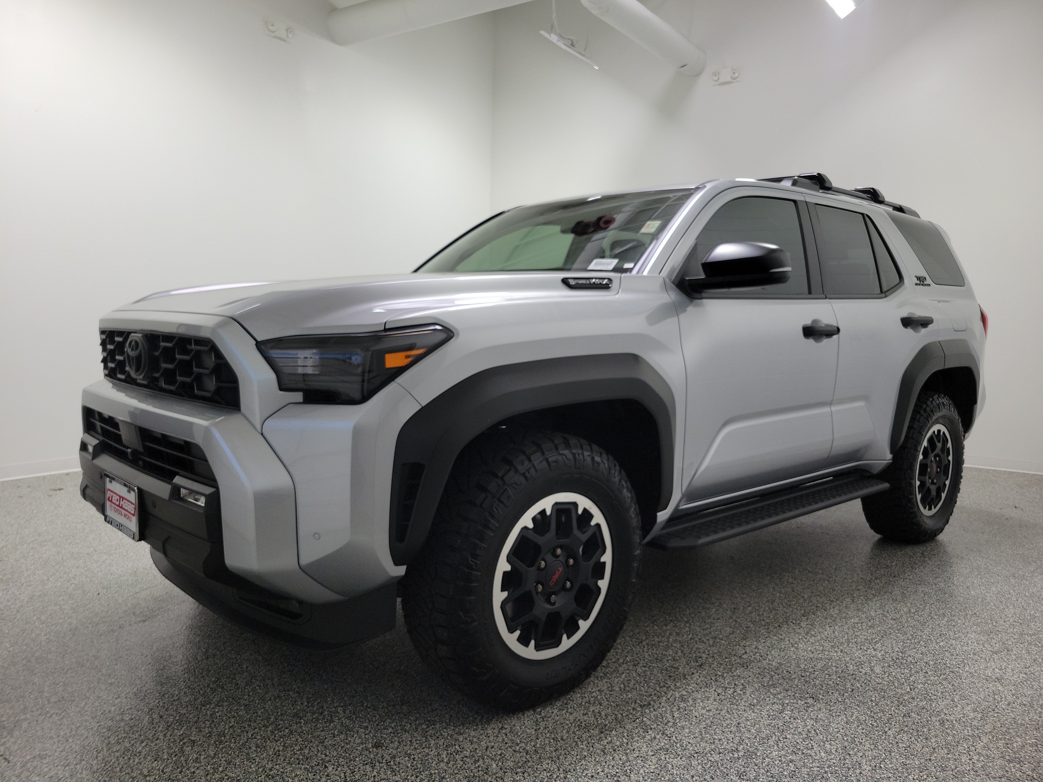 Certified Used 2025 Silver Toyota Hybrid TRD Off Road Premium image 2