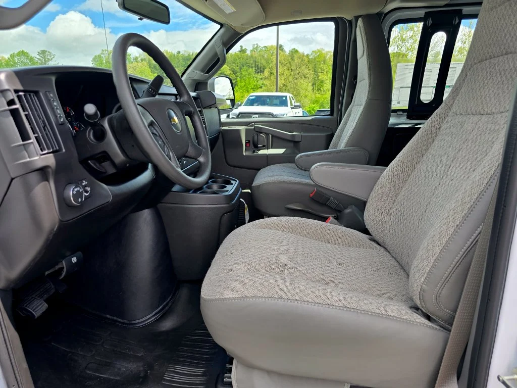 New 2026 White Chevrolet Work Van image 4