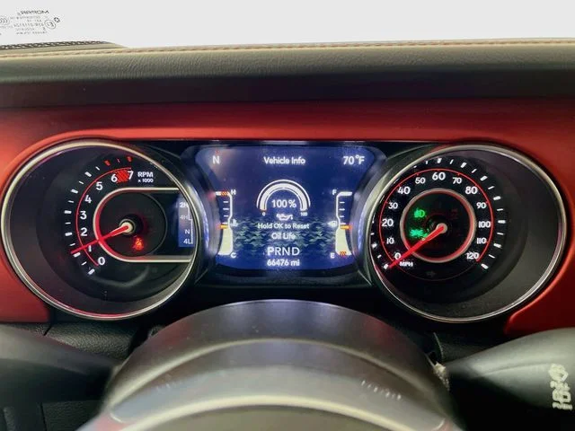 Used 2020 Orange Jeep Unlimited Rubicon image 14