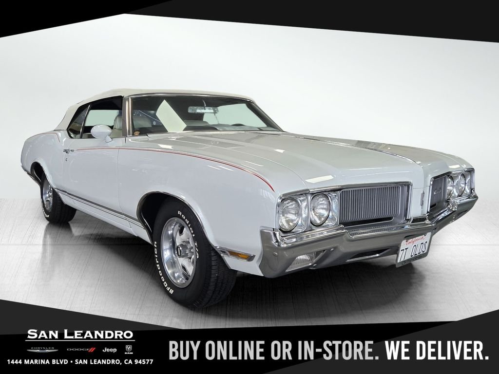 Used 1970 White Oldsmobile Convertible image 1