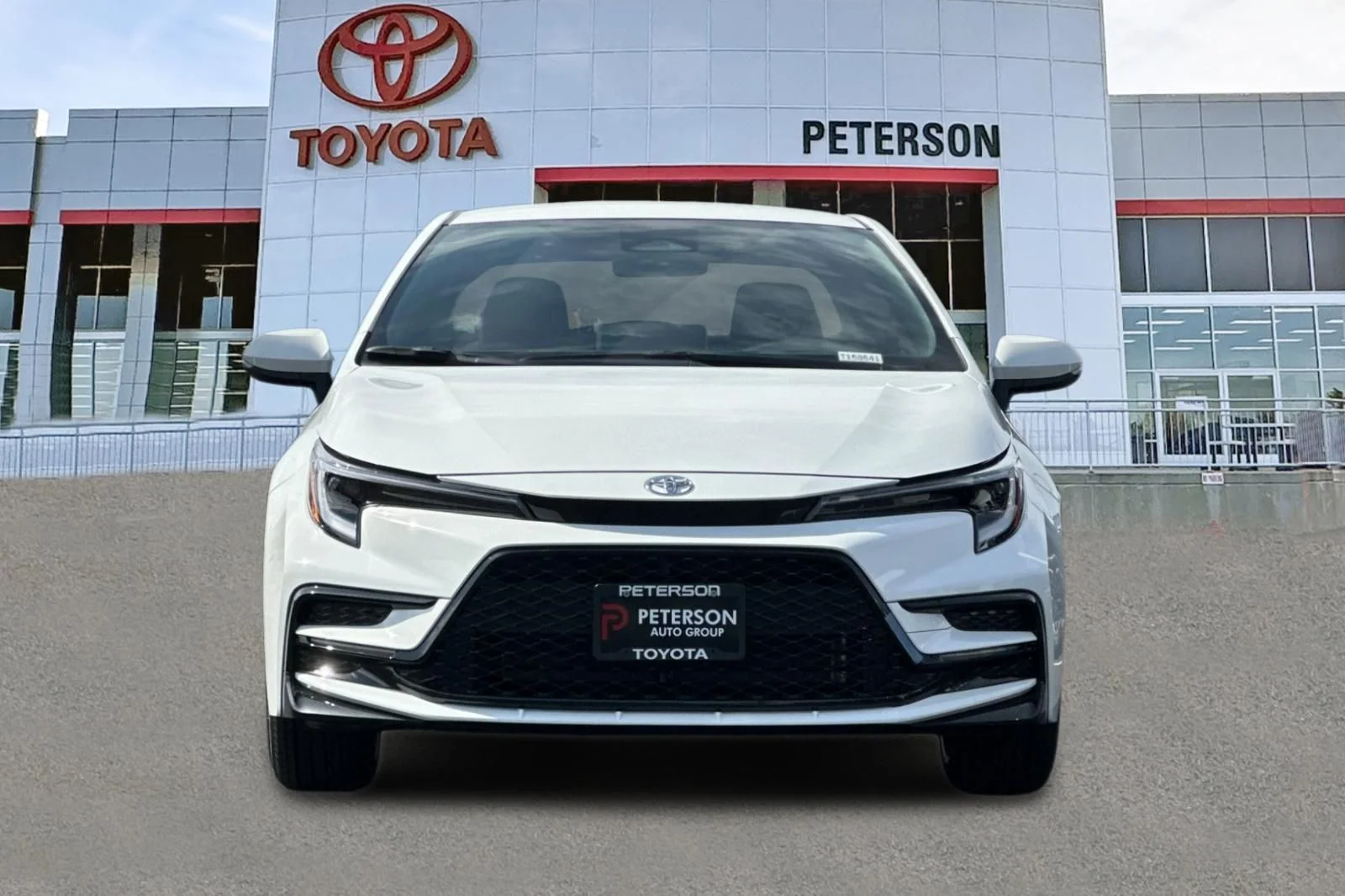 New 2026 White Toyota SE image 9