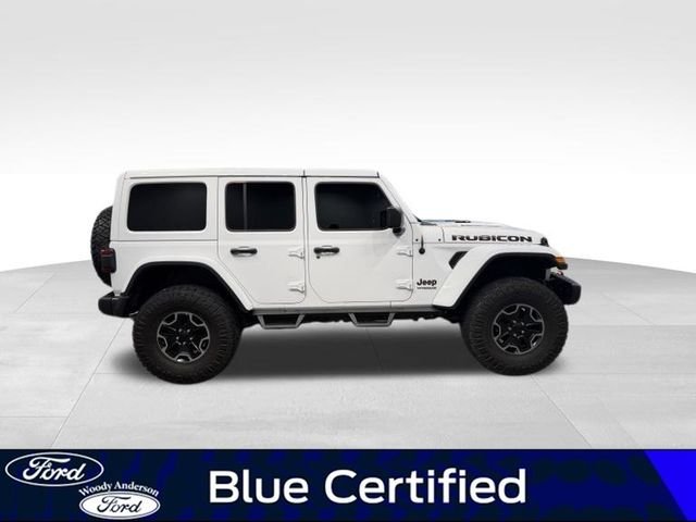 Certified Used 2020 Bright White Clearcoat Jeep Unlimited Rubicon image 5