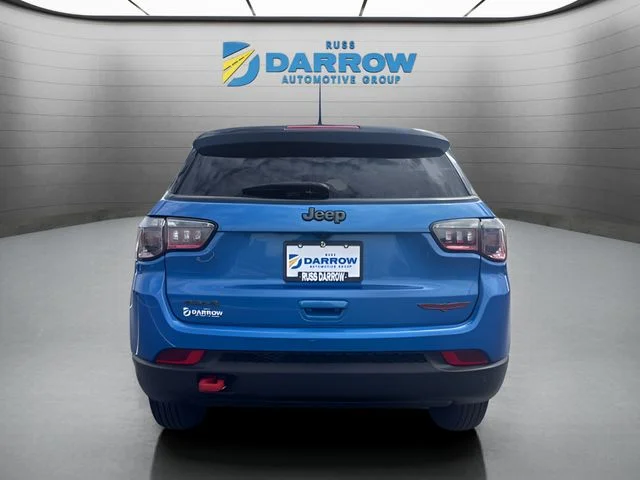 Used 2025 Blue Jeep Trailhawk image 4